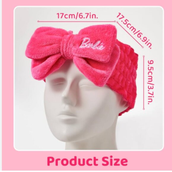 Barbie x MINISO Bundle- Bowknot Headband and 7pc Travel Set - Picture 1 of 4